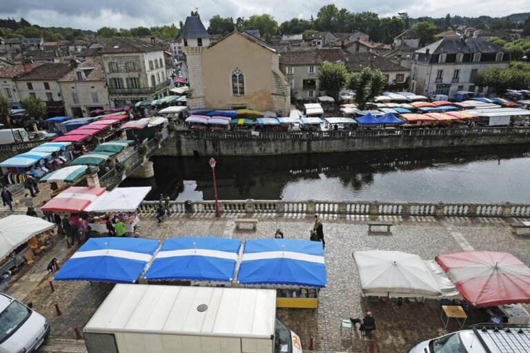 Lokale markten in de Dordogne